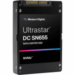 WD Ultrastar DC SN655 WUS5EA176ESP7E3 7.68 TB Solid State Drive - U.3 15 mm Internal - U.3 (PCI Express NVMe 4.0) - Read Intensive