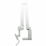 CTA Digital Heavy-Duty Adjustable VESA Arm Mount with Antiseptic Powder Coating