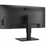 LG Ultrawide 34BQ77QE-B 34" Class UW-QHD Curved Screen LED Monitor - 21:9 - Textured Black