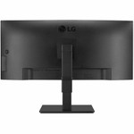 LG Ultrawide 34BQ77QE-B 34" Class UW-QHD Curved Screen LED Monitor - 21:9 - Textured Black