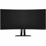 ViewSonic ColorPro VP3456a - 34" 21:9 Curved UWQHD Monitor with 75Hz, FreeSync, 100W USB C, RJ45, sRGB - 400 cd/m&#178;