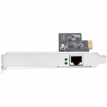 StarTech 1-Port 2.5G NBASE-T PCIe Network Card, Computer Network Interface Card, IntelI225-V; Single-Port Ethernet, Multi-Gigabit NIC