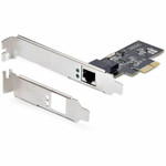 StarTech 1-Port 2.5G NBASE-T PCIe Network Card, Computer Network Interface Card, IntelI225-V; Single-Port Ethernet, Multi-Gigabit NIC