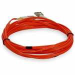 AddOn 7m LC (Male) to LC (Male) Orange OM1 Duplex Fiber TAA Compliant OFNR (Riser-Rated) Patch Cable