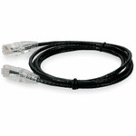 AddOn ADD-9FSLCAT6-BK  Cat.6 Patch Network Cable