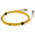 AddOn ADD-LC-LC-5M5OM4-YW-TAA Fiber Optic Duplex Patch Network Cable