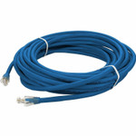 AddOn 20ft RJ-45 (Male) to RJ-45 (Male) Blue Straight Cat6A UTP Plenum Copper Cable