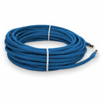 AddOn 25ft RJ-45 (Male) to RJ-45 (Male) Blue Straight Cat6A UTP Plenum Copper Cable