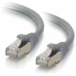 C2G 35ft (10.7m) Cat6 Snagless Shielded (STP) Ethernet Network Patch Cable - Gray