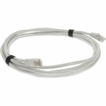 AddOn 6ft RJ-45 (Male) to RJ-45 (Male) White Cat6 Straight STP PVC Copper Patch Cable