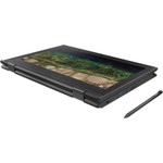 Lenovo 500e Chromebook 2nd Gen 81MC0000US 11.6" Touchscreen Convertible 2 in 1 Chromebook - Intel Celeron N4100 - 4 GB - 32 GB Flash Memory - English (US) Keyboard - Gray