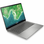 HP Chromebook x360 14c-cd0000 14c-cd0053dx 14" Touchscreen Convertible 2 in 1 Chromebook - WUXGA - Intel Core i3 12th Gen i3-1215U - 8 GB - 256 GB SSD - Mineral Silver Aluminum, Mineral Silver