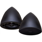 Crestron Saros PD6T-B-T-EACH 2-way Outdoor Ceiling Mountable, Pendant Mount Speaker - 125 W RMS - Black Textured - TAA Compliant