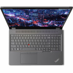 Lenovo ThinkPad P16 Gen 2 21FA0058US 16" Mobile Workstation - WQXGA - Intel Core i7 14th Gen i7-14700HX - 32 GB - 1 TB SSD - English Keyboard - Villi Black, Storm Gray