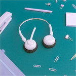 JLab GO Work Pop On-Ear Headset