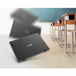 Asus Chromebook CR1 CR1100CKA-YZ184 11.6" Rugged Chromebook - HD - Intel Celeron N5100 - 8 GB - 64 GB Flash Memory - Dark Gray