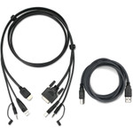 IOGEAR 6ft HDMI to DVI, USB KVM Cable Kit with Audio (TAA)