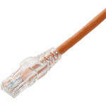 AddOn 14ft Orange CAT 6 PVC Ethernet Cable Snagless Easy Clear Boot TAA RJ-45 M/M