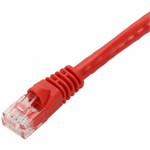 AddOn 100ft Red CAT 6 PVC Ethernet Cable Snagless Bubble Boot RJ-45 M/M