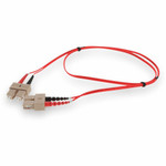 AddOn ADD-SC-SC-10M5OM4-RD Fiber Optic Duplex Patch Network Cable