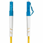 StarTech.com 5m (16.4ft) LC to SC (UPC) OS2 Single Mode Simplex Fiber Optic Cable, 9/125, 40G/100G, Low Insertion Loss, LSZH Jumper Cord