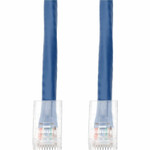 AddOn 6in Blue CAT 6 PVC Ethernet Cable Non-Booted RJ-45 M/M
