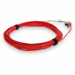 AddOn ADD-SC-LC-10M5OM4-RD Fiber Optic Duplex Patch Network Cable