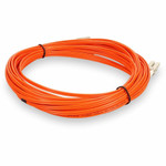 AddOn 5m LC (Male) to LC (Male) Orange OM2 Duplex PVC Fiber TAA Compliant Patch Cable