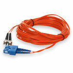 AddOn ADD-ST-SC-1M9SMF-OE Fiber Optic Duplex Patch Network Cable