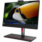 Lenovo ThinkCentre M90a Gen 5 12SH001NUS All-in-One Computer - Intel Core i3 14th Gen i3-14100 - 8 GB - 256 GB SSD - 23.8" Full HD - Desktop - Black