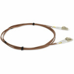 AddOn ADD-LC-LC-2M5OM4-BN-TAA Fiber Optic Duplex Patch Network Cable