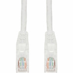AddOn 2ft White CAT 6 PVC Ethernet Cable Snagless Easy Clear Boot TAA RJ-45 M/M