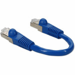AddOn 6in RJ-45 (Male) to RJ-45 (Male) Straight Blue Cat7 S/FTP PVC Copper Patch Cable