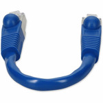 AddOn 6in RJ-45 (Male) to RJ-45 (Male) Straight Blue Cat7 S/FTP PVC Copper Patch Cable