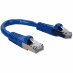 AddOn 6in RJ-45 (Male) to RJ-45 (Male) Straight Blue Cat7 S/FTP PVC Copper Patch Cable