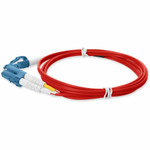 AddOn ADD-LC-LC-2M9SMFP-RD-TAA Fiber Optic Duplex Patch Network Cable