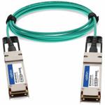 Mellanox MFS1S00-H010V Compatible TAA 200GBase-AOC QSFP56 DSP Active Optical Cable (850nm, MMF, 10m)