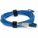 AddOn 7m LC (Male) to LC (Male) OS2 Duplex Blue Fiber OFNR (Riser-Rated) Patch Cable