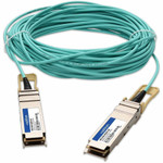 Mellanox MFS1S00-H030V Compatible TAA 200GBase-AOC QSFP56 DSP Active Optical Cable (850nm, MMF, 30m)