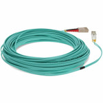 AddOn 12m LC (Male) to SC (Male) Aqua OM3 Duplex Fiber OFNR (Riser-Rated) Patch Cable