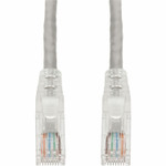 AddOn 3ft Gray CAT 6 PVC Ethernet Cable Snagless Easy Clear Boot TAA RJ-45 M/M