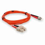 AddOn ADD-ST-SC-2M6MMF-TAA Fiber Optic Duplex Patch Network Cable