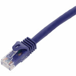 AddOn 4ft Purple CAT 6 PVC Ethernet Cable Snagless Easy Boot RJ-45 M/M