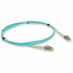 AddOn 0.3m LC (Male) to LC (Male) Aqua OM4 Duplex Fiber OFNR (Riser-Rated) Patch Cable