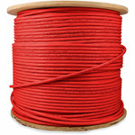 AddOn 1000ft Non-Terminated Red Cat6A UTP PVC Copper Patch Cable