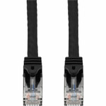 AddOn 15ft Black CAT 6A PVC Ethernet Cable Snagless Easy Boot RJ-45 M/M