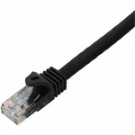 AddOn 15ft Black CAT 6A PVC Ethernet Cable Snagless Easy Boot RJ-45 M/M