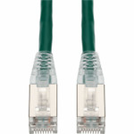 AddOn 20ft Green CAT 6 Shielded PVC Ethernet Cable Snagless Easy Clear Boot TAA RJ-45 M/M