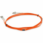AddOn 6m LC (Male) to LC (Male) Orange OM4 Duplex Fiber OFNR (Riser-Rated) Patch Cable