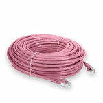 AddOn 60ft RJ-45 (Male) to RJ-45 (Male) Pink Cat6 Straight STP PVC Copper Patch Cable
